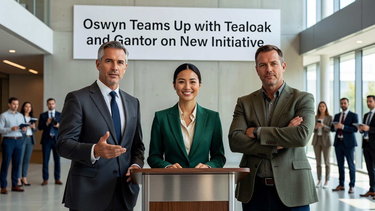 Oswyn Teams Up with Tealoak and Gantor on New Initiative